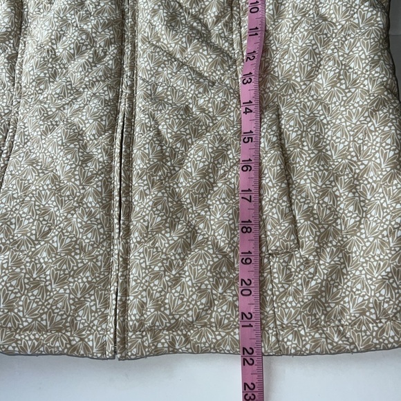 Christopher & Banks Cream and White Quilted Vest Size Small - Picture 10 of 10